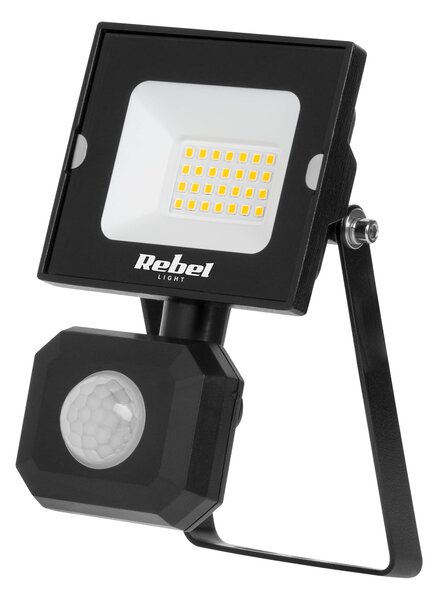 20W zunanji LED reflektor črn 6500K IP44 s senzorjem gibanja - 1655399 - https://eprel.ec.europa.eu/fiches/lightsources/Fiche_1655399_SL.pdf