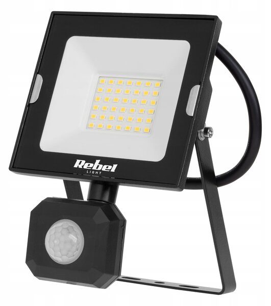 30W zunanji LED reflektor črn 4000K IP44 s senzorjem gibanja - 1463400 - https://eprel.ec.europa.eu/fiches/lightsources/Fiche_1463400_SL.pdf