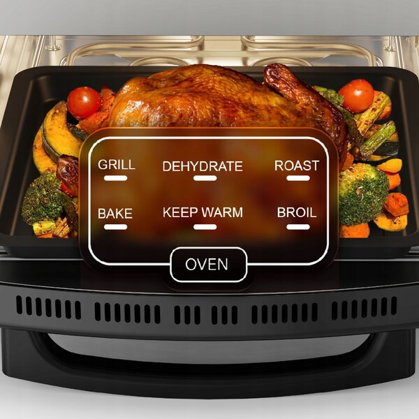 2200W LCD kamnita pečica za pico do 450°C 6 programov SUPREME ELITE