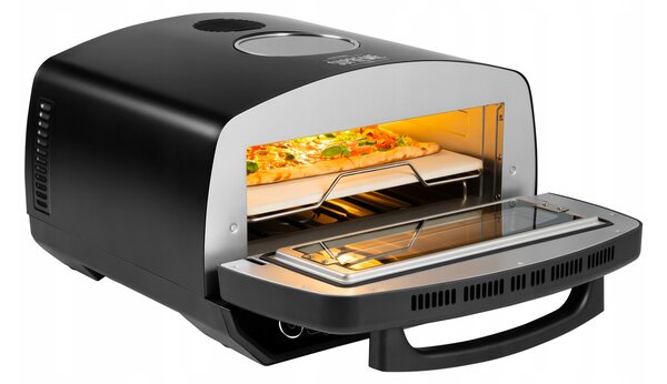 2200W LCD kamnita pečica za pico do 450°C 6 programov SUPREME ELITE