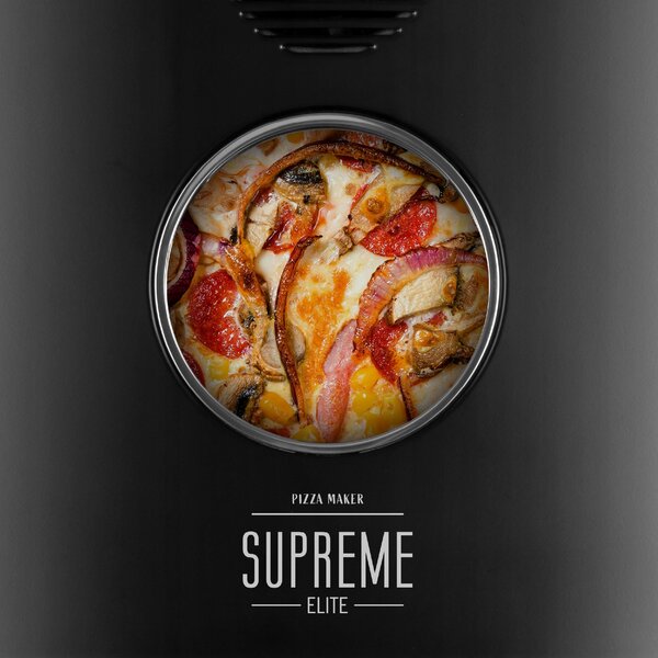 2200W LCD kamnita pečica za pico do 450°C 6 programov SUPREME ELITE