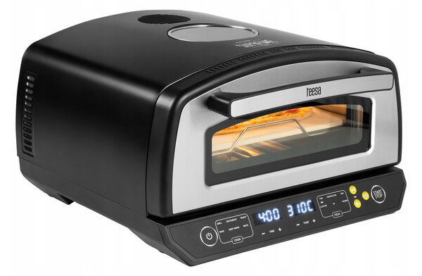 2200W LCD kamnita pečica za pico do 450°C 6 programov SUPREME ELITE