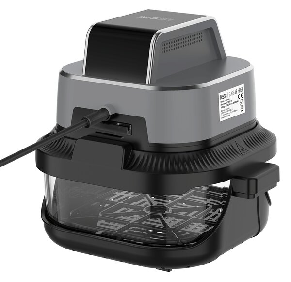 2v1 1500W LCD touch halogenska konvekcijska pečica na vroči zrak 4L in 1.5L