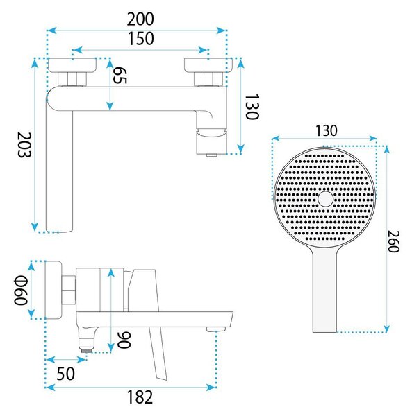 Kopalniška armatura PREMIUM Rea Maxim Brush Copper
