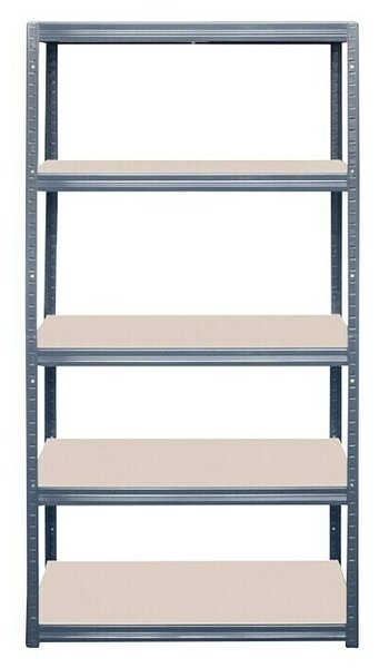 Kovinski regal Futur 350 (V x Š x G: 180 x 90 x 45 cm, Število polic: 5 kos, Antracit)