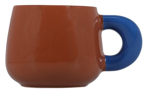 Temno rjava skodelica iz porcelana new bone china 470 ml Coco – ONA