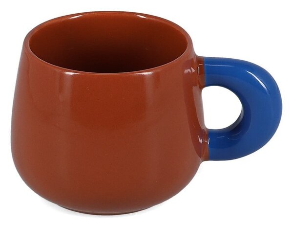 Temno rjava skodelica iz porcelana new bone china 470 ml Coco – ONA