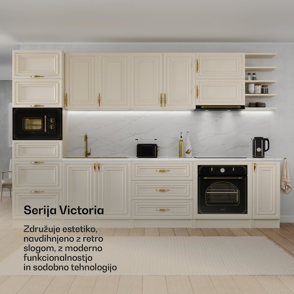 Klarstein Električni kuhalnik Victoria | 1,7 litra | 2200 W | 360-stopinjsko vrtljivo podnožje | Brezčasna oblika