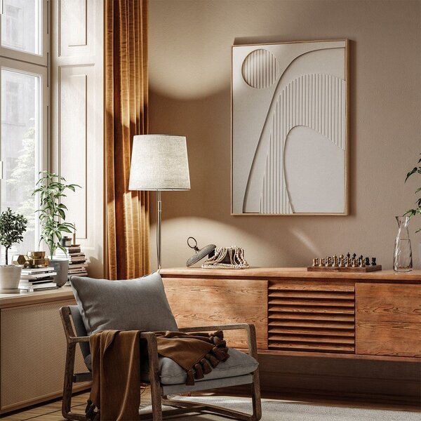 Tiskana slika z okvirjem/akustična 62x92 cm Arch – Styler