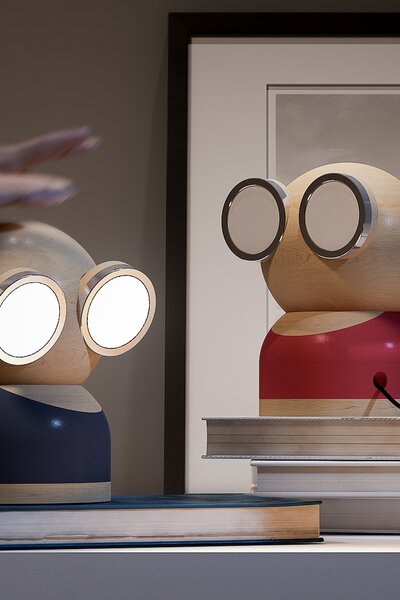 Design Nest Nočna led lučka Design Nest Mr Watt Goggle