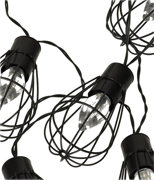 Solarne LED lučke za vrt in teraso 10 LED - loft - Rojstni dan