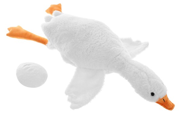 Grelna gos Pipa – mehka plišasta blazina (XL 90 cm) - Froster - Baby shower - Božič - Krst