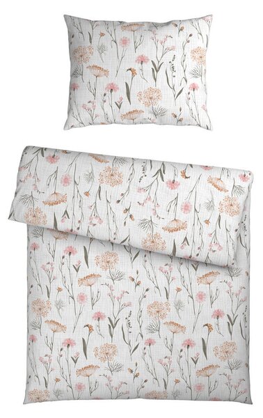 POSTELJNINA 140/200 cm muslin večbarvno