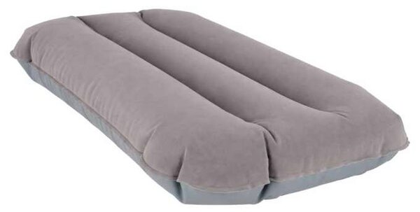 Napihljiv potovalni vzglavnik velur siv 42 cm - Poletni hiti