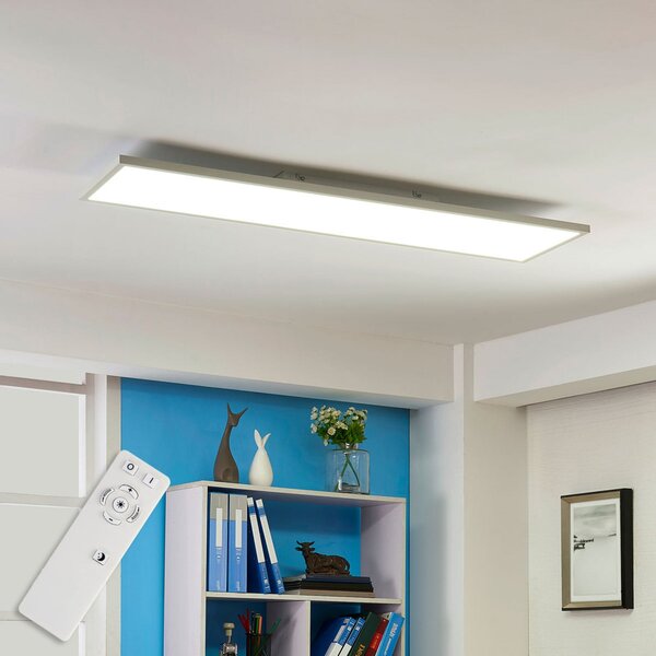 Arcchio LED panel Philia, CCT, 120 cm, 30 W, zatemnjen, Bela, Dnevna soba / jedilnica, Plastika, Sodobni