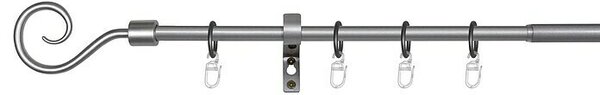 Expo Ambiente Stilska garnitura Hook (Dolžina karnise: 130 cm - 240 cm, Premer: 13 mm - 16 mm, Srebrne barve)