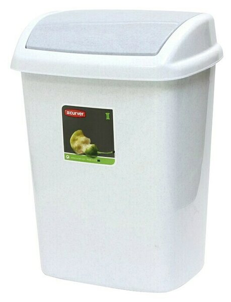 Curver Standardni koš za odpadke (25 l, Plastika, Bela)
