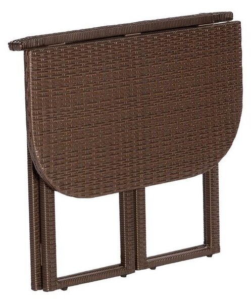 Gardenson Vrtni Set Lambada, Temno Rjava, Z Blazino, 2-Delni