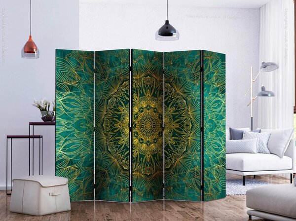 Artgeist Paravan Royal Stitching I, 5-Delni, Enostranski