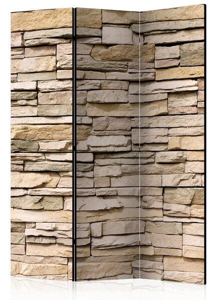 Artgeist Paravan Decorative Stone, 3-Delni, Enostranski