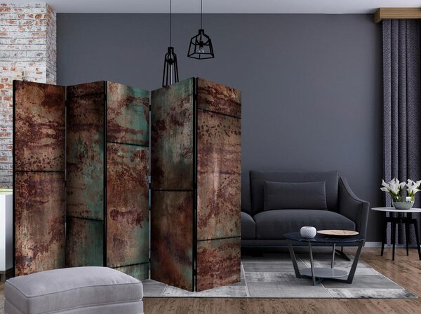 Artgeist Paravan Dark Metal Sheet I, 5-Delni, Dvostranski