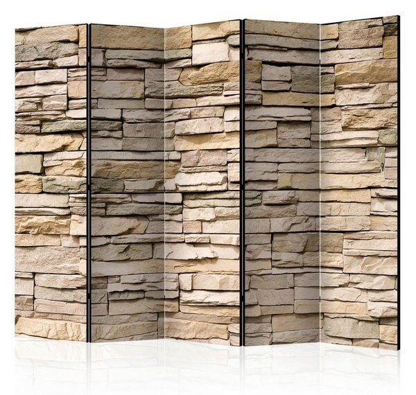 Artgeist Paravan Decorative Stone I, 5-Delni, Enostranski