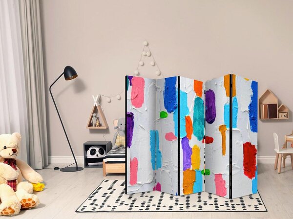 Artgeist Paravan Color Matching I, 5-Delni, Dvostranski