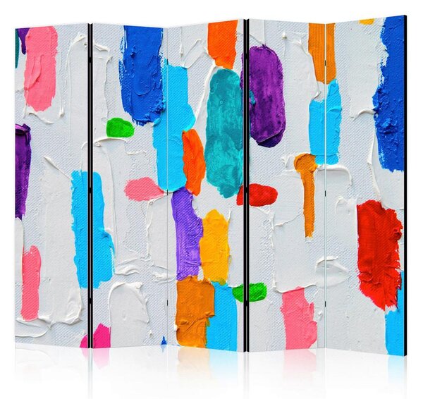 Artgeist Paravan Color Matching I, 5-Delni, Dvostranski