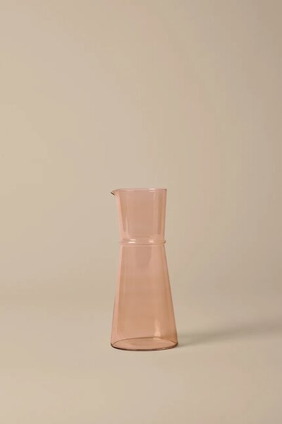 Ferm Living karafa iz barvanega stekla 25 x 11 cm