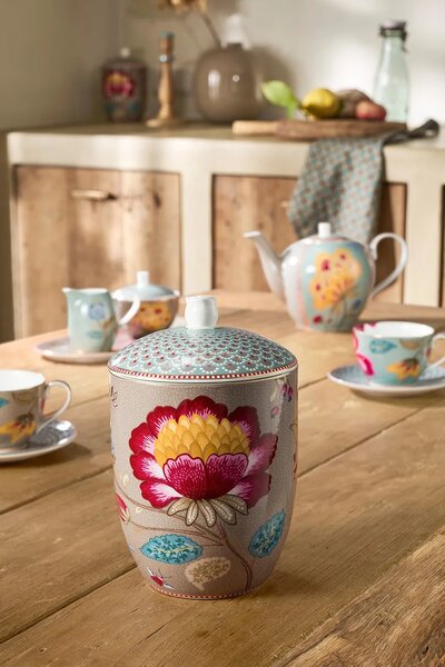 Pip Studio kozarec za shranjevanje iz porcelana 1,5 l