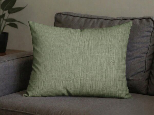 Musselin prevleka za vzglavnik MUSSARI 50x70 cm, olivno zelena