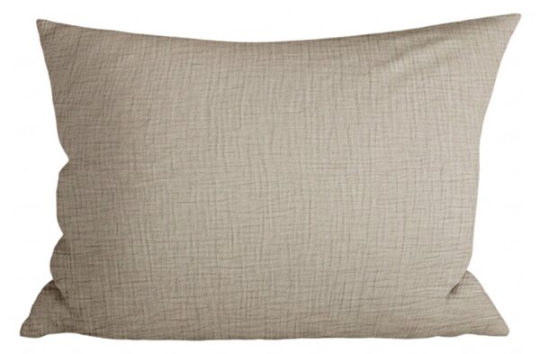Musselin prevleka za vzglavnik MUSSARI 70x90 cm, bež-siva
