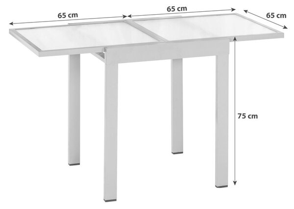 Gardenson Vrtni Set Amalfi, 3-Delni, Črna