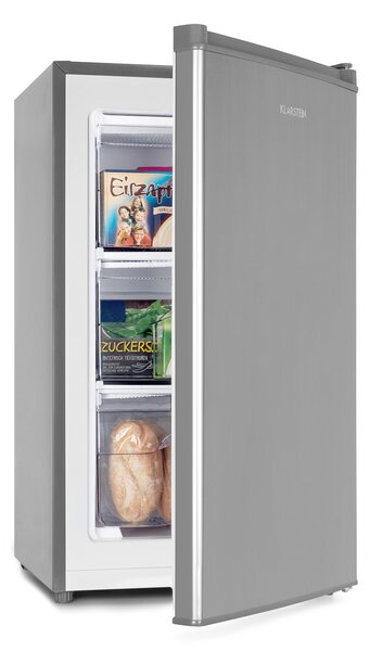 Klarstein Garfield Eco L, zamrzovalnik, 64 l, 3 predali, siva