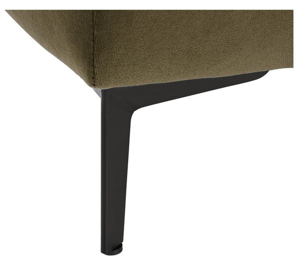 BOXSPRING POSTELJA 160 cm x 200 cm , tekstil temno zelena