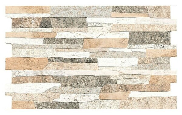 Halcón Obloga za stene Florida Mix (55 x 33 cm, Sivo-krem, Sijaj)