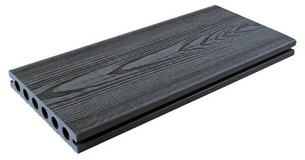 WPC deska (200 x 14 x 2,3 cm, Antracit)