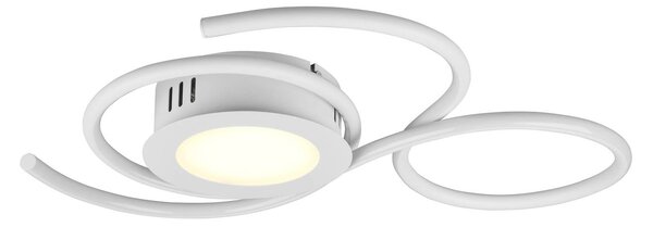 LED stropna svetilka Jive, 50 cm, bela mat