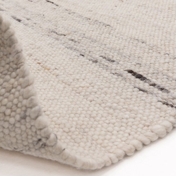 Slonokoščena obojestranska ročno tkana preproga iz mešanice volne 160x230 cm Birkdale Ivory – Asiatic Carpets