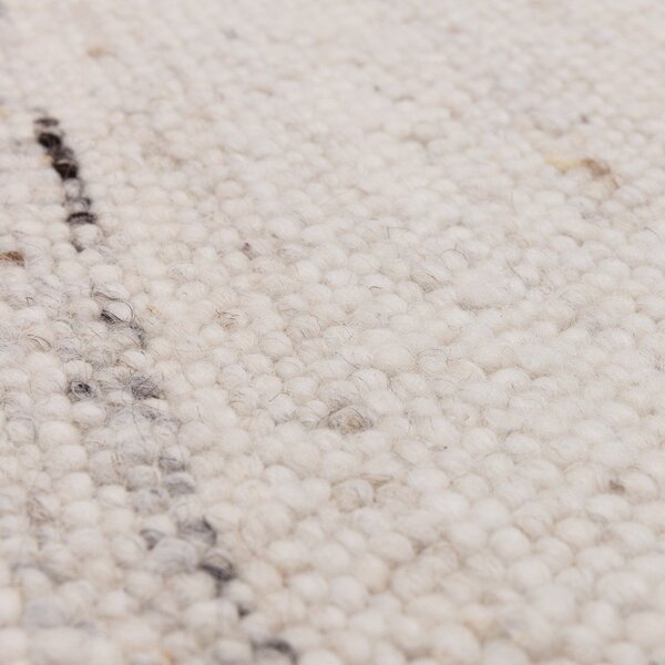 Slonokoščena obojestranska ročno tkana preproga iz mešanice volne 160x230 cm Birkdale Ivory – Asiatic Carpets
