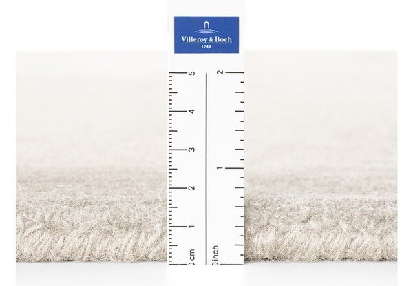Kremno bela ročno tkana okrogla preproga iz mešanice volne ø 150 cm Kivi – Villeroy&Boch
