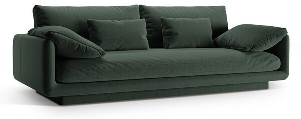 Temno zelena sedežna garnitura 220 cm Torino – Micadoni Home