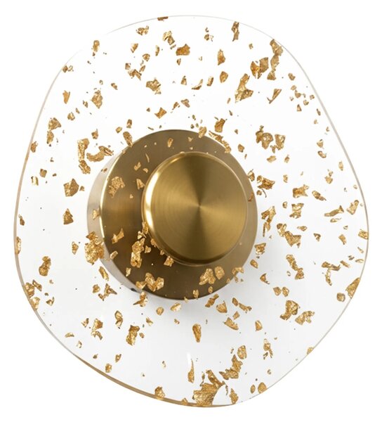 Stenska svetilka LED APP1794-W Brush Gold