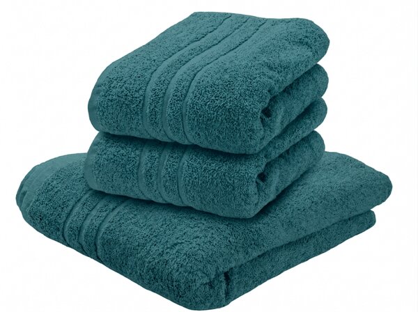 Brisača CLASSIC COLOR 50 x 100 cm naftno modra, 100% bombaž