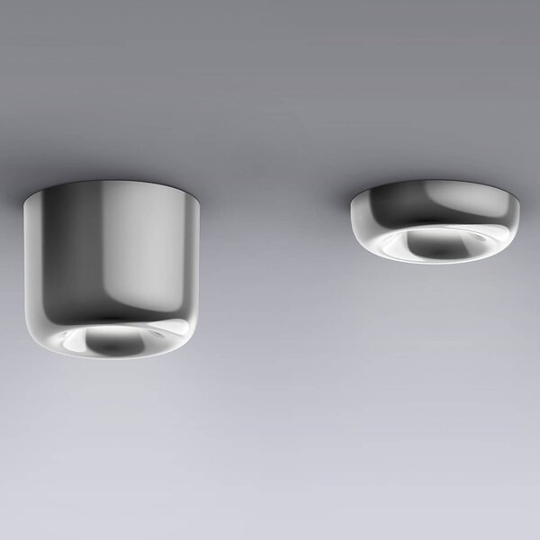 Serien.lighting Cavity Recessed S, sijajni aluminij