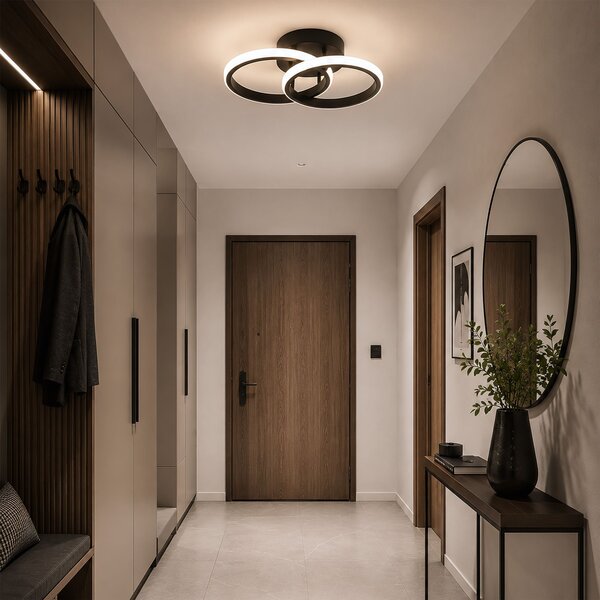 LED stropna svetilka LHJ121-C Črna