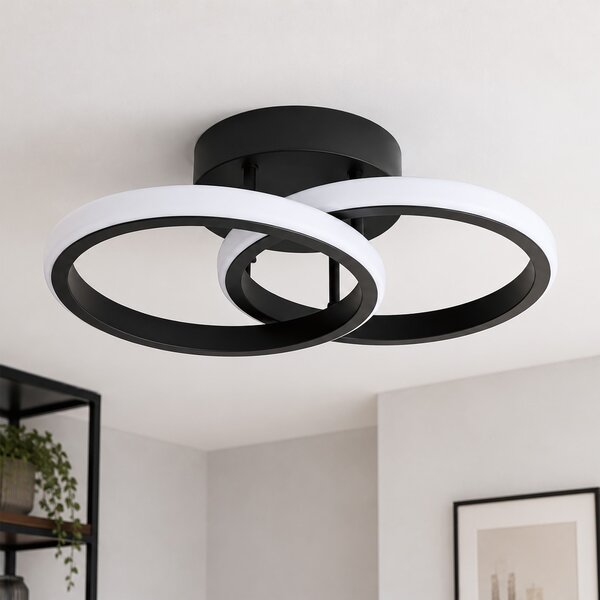 LED stropna svetilka LHJ121-C Črna