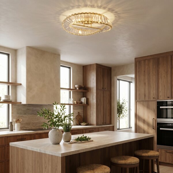 Stropna svetilka LED SWE095-C 50cm GOLD