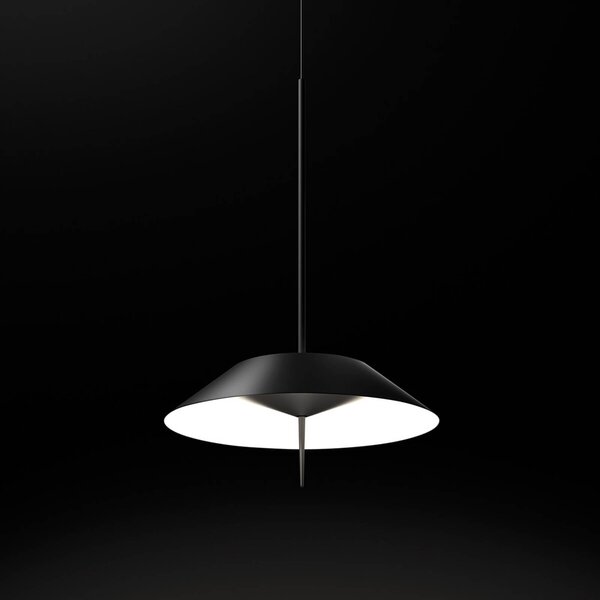 Vibia Mayfair LED viseča svetilka, 1 luč, grafit