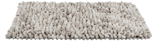 Sivo-bež tekstilna kopalniška preproga 60x90 cm Lerici – Wenko